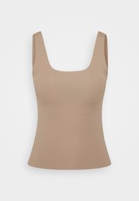 VMDITTE 2ND SKIN PADDED - Potkošulja - brown lentil