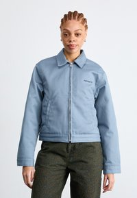 Carhartt WIP MODULE SCRIPT JACKET - Nyári dzseki - dove grey/black rigid