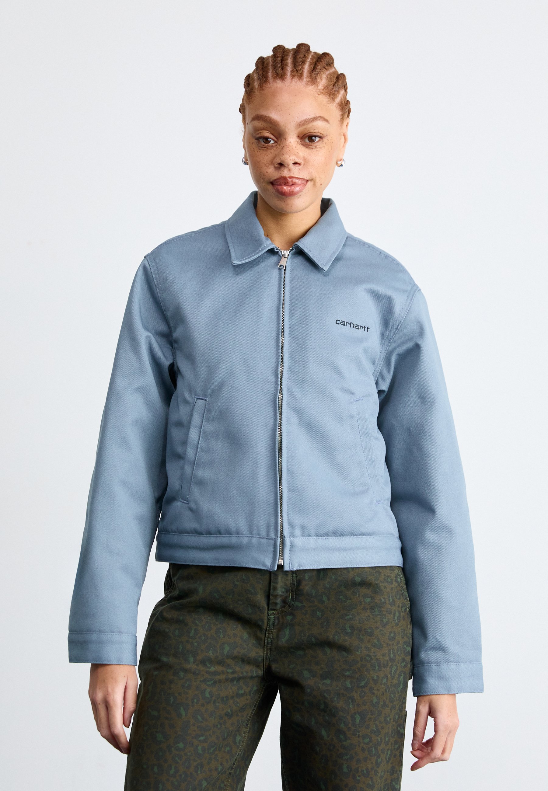 Carhartt WIP MODULE SCRIPT JACKET - Summer jacket - dove grey 