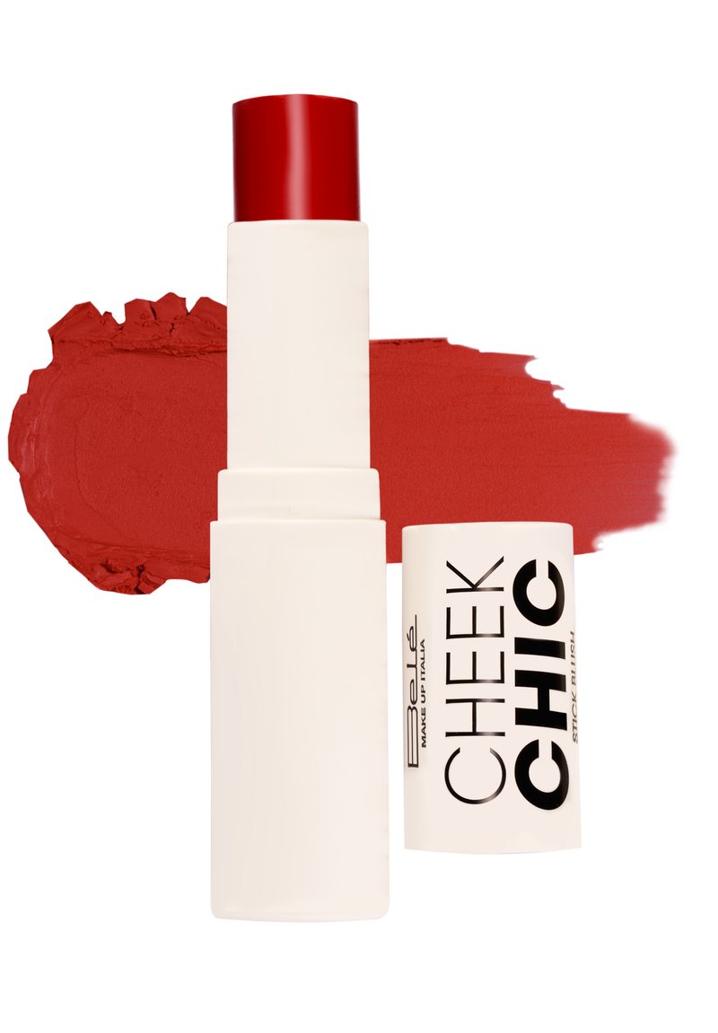 Belé Make Up Italia - CHEEK CHIC BELÈ - BLUSH STICK DONNA GUANCE E LABBRA - ILLUMINANTE VISO MAKE UP - VEGANO - Tinte labbra e guance - cheek chec, Ingrandire