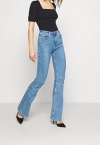 Lee Flared jeans - blue denim
