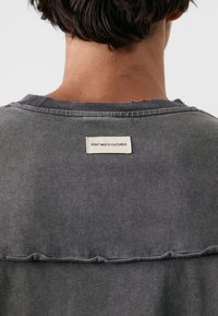 Don't Waste Culture ZABA UNISEX - Μπλούζα με μακριά μανίκια - vintage washed black