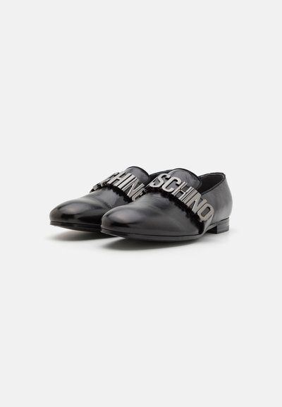 MOSCHINO SCARPA UOMO - Polobotky - nero