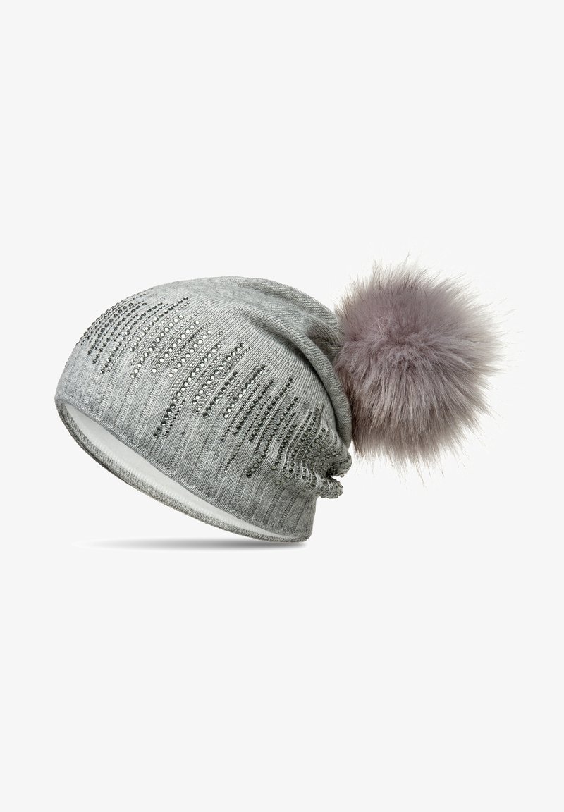 Caspar Beanie - hellgrau