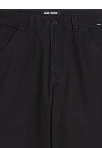Vans DRILL CHORE CARPENTER VINTAGE WASH - Kalhoty - black