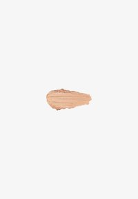 Krämig beige produktprov med en slät textur, som har subtila ribbor och en naturlig finish på en vit bakgrund.