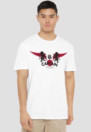 Cotton Soul, HARRY POTTER GRYFFINDOR CAPTAIN - Print T-shirt - white