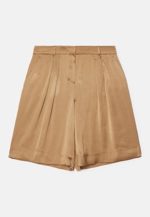 TROUSERS - Pantaloni scurți - brown