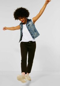 Street One MIT BRUSTTASCHE - T-shirt basic - weiß