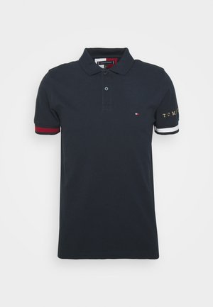 ICON FLAG CUFF SLIM - Polo - desert sky
