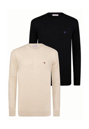 2 PACK - Trui - beige