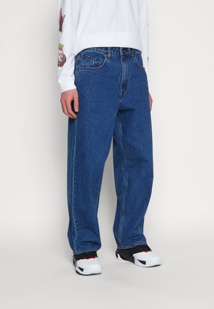 Vaqueros holgados - dark-blue denim