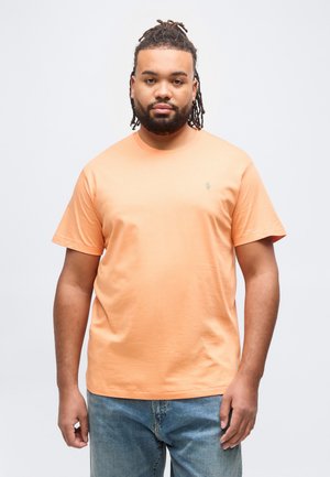 JERSEY CREWNECK T-SHIRT - Basic póló - pompano orange