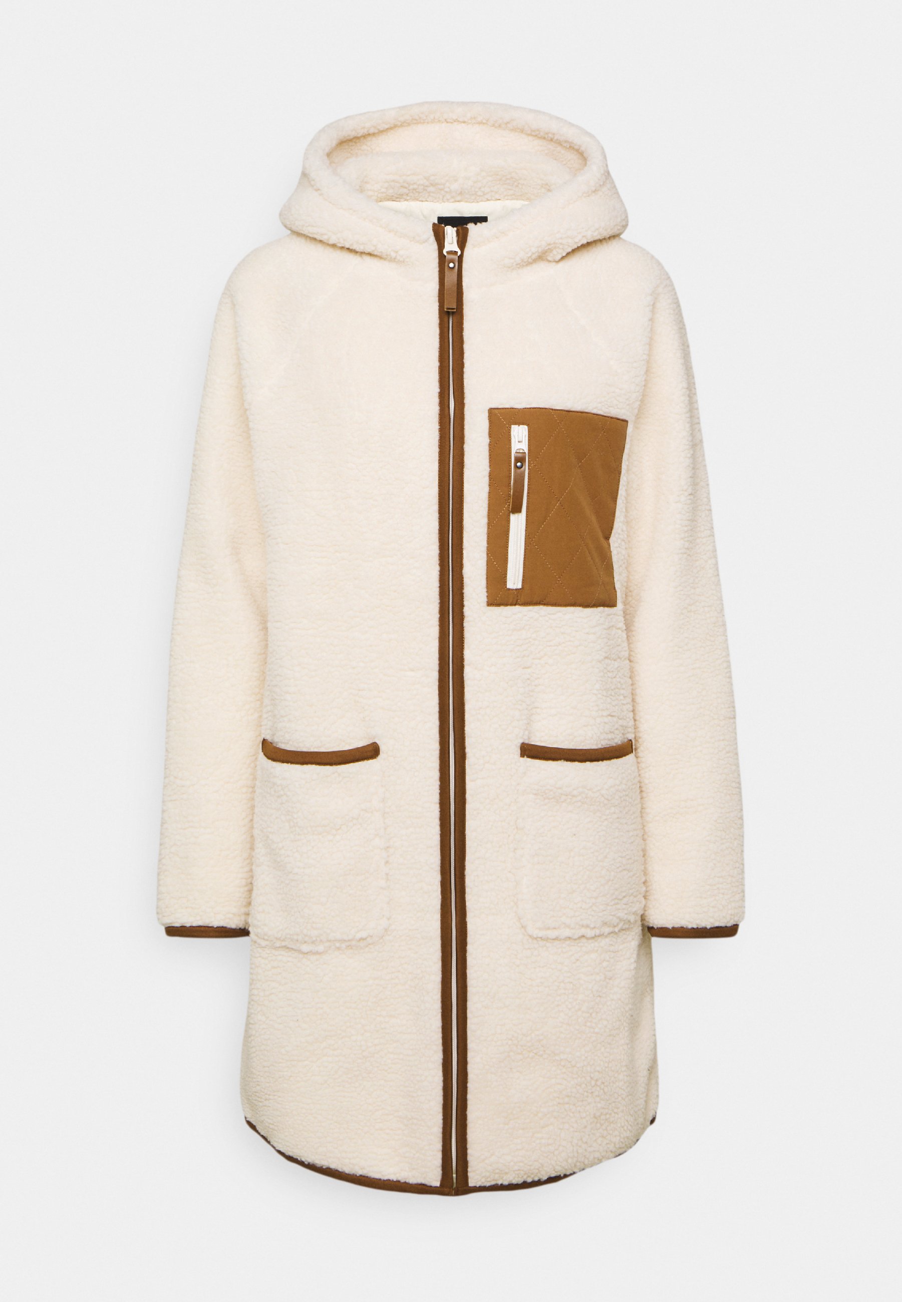 tan longline coat