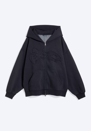 Weekday, TOPSTITCH - Felpa con zip - navy