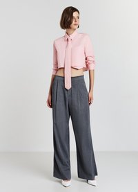 Calliope PALAZZO SPIGATO - Pantaloni - var antracite