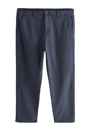 Next, REGULAR TAPERED FIT AUTHENTIC SUNBLEACHED - Vászonnadrágok - navy