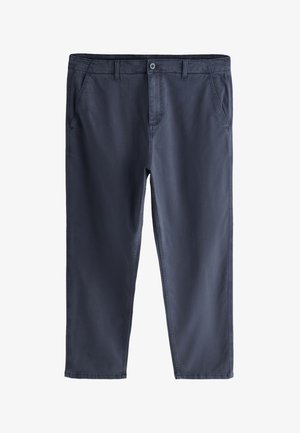 Next, REGULAR TAPERED FIT AUTHENTIC SUNBLEACHED - Vászonnadrágok - navy