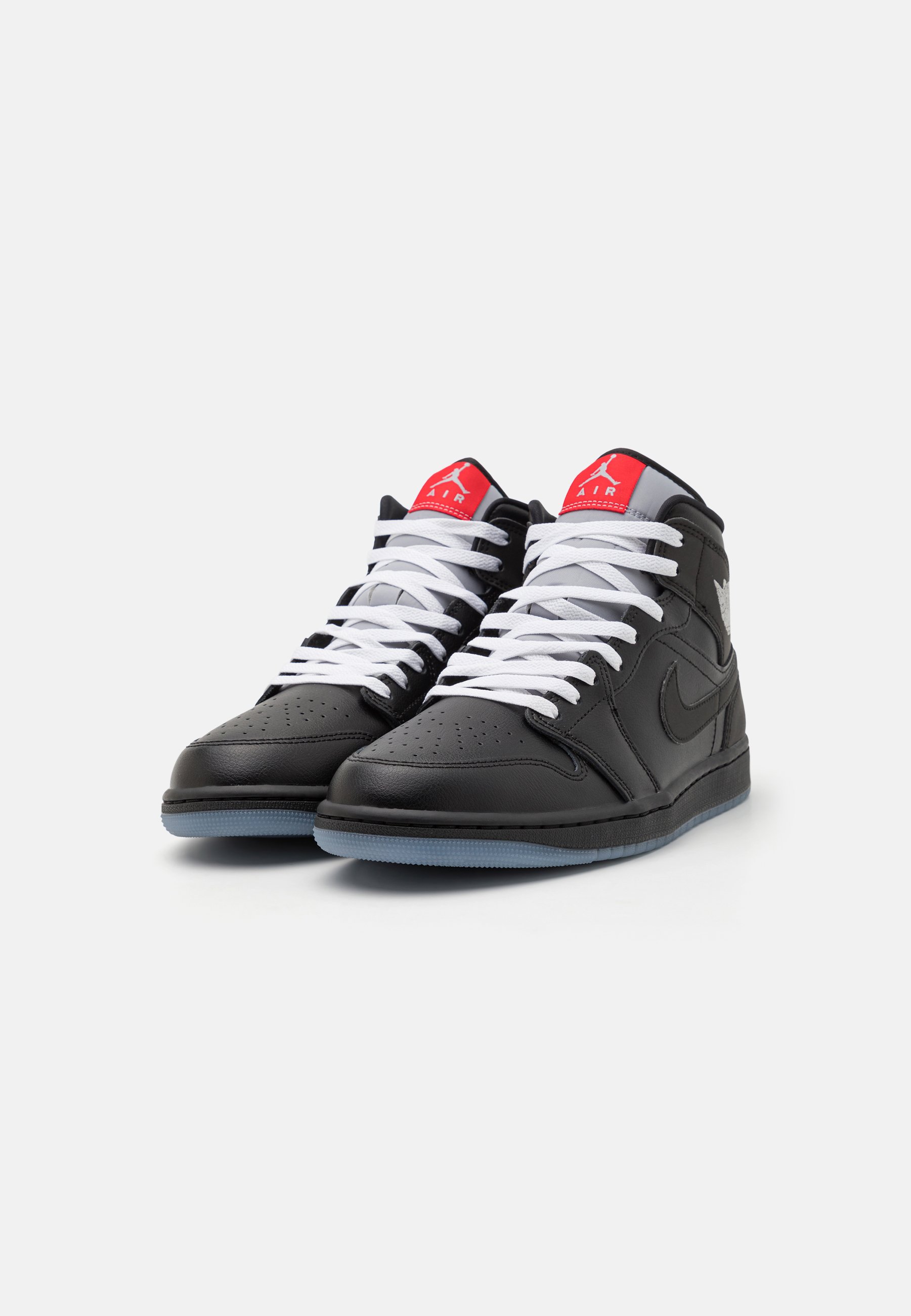 jordan 1 silver and red