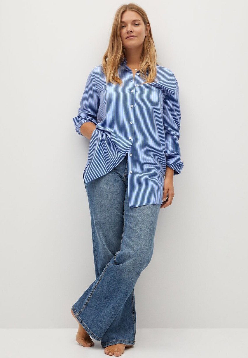 Violeta by Mango CELESTE Camisa blauazul Zalando.es Violeta by Mango CELESTE Camisa blauazul Zalando.es