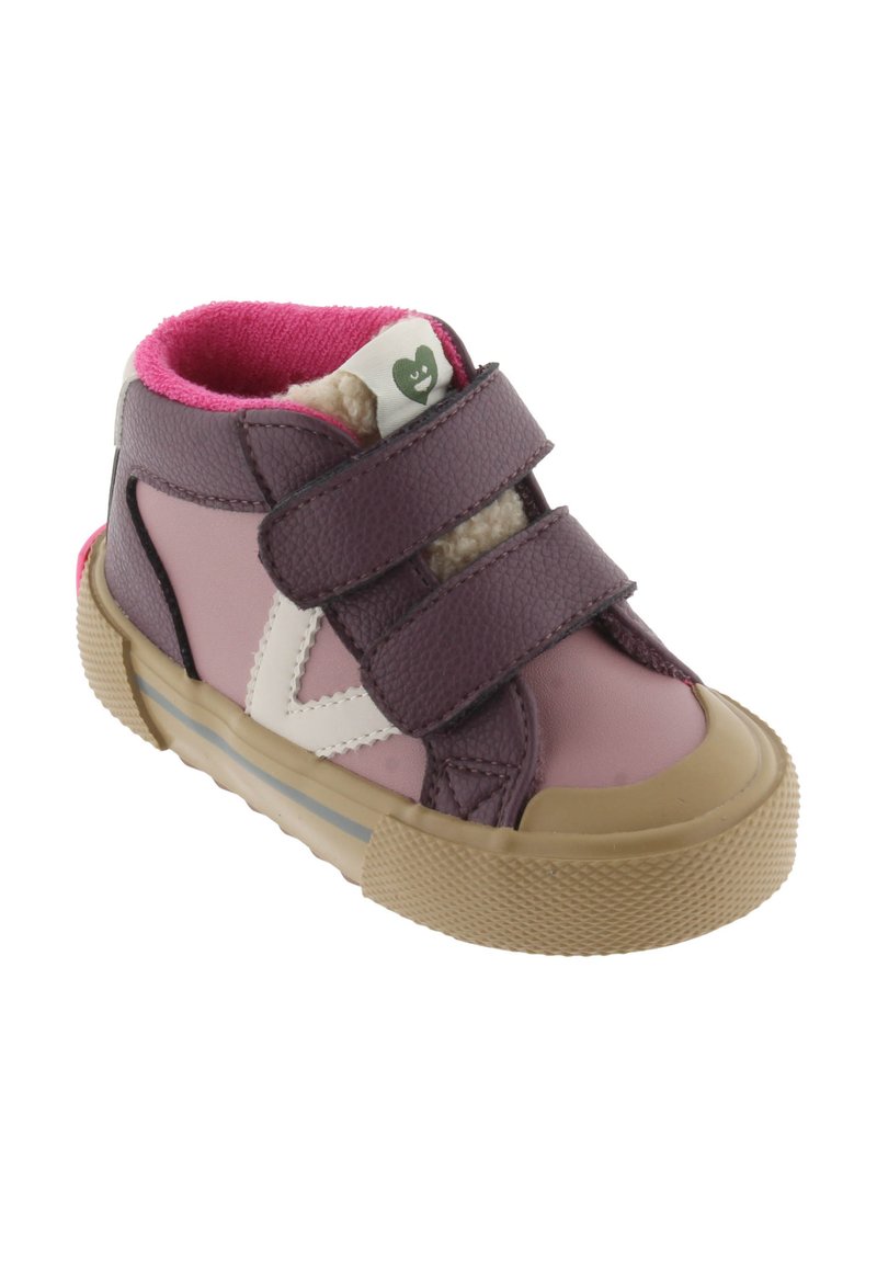 Sneakers Victoria Unisex Per Bambini In Tela - Con Strappi E Logo A Contrasto, Taglie Da 29 In Su