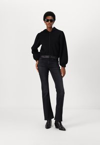 KARL LAGERFELD Φούτερ με κουκούλα - black