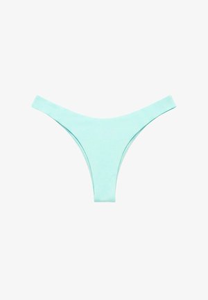 PULL&BEAR, BRAZILIAN - BIKINI BOTTOMS - Bikini alsók - turquoise