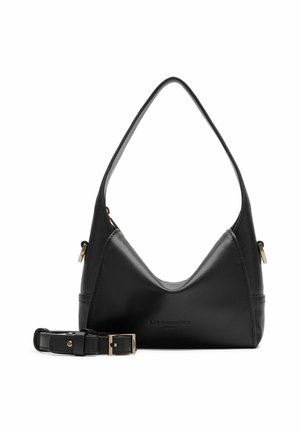 LOU 2 CALF OPTIC HOBO - Handtasche - black
