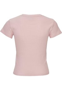 Karl Kani SMALL SIGNATURE TIGHT - Tricou basic - light rose