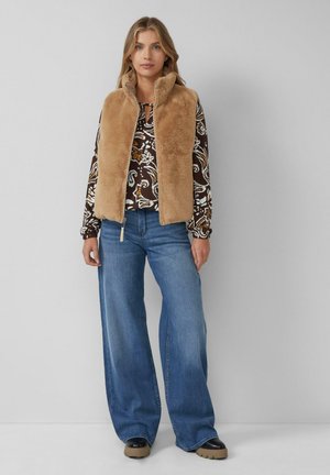 Blouse - dunkelbraun