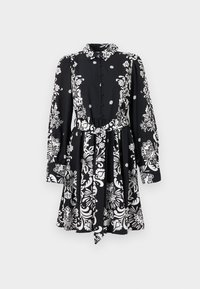 YASMALENA SHIRT DRESS - Skjortekjole - black