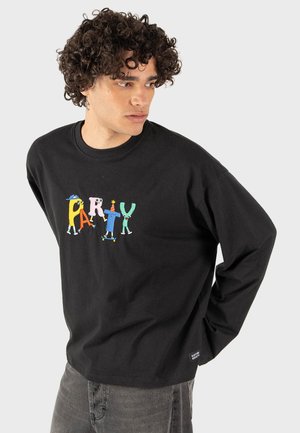 Kaotiko OVERSIZE PARTY UNISEX - Longsleeve - black