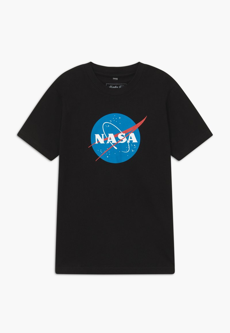 Mister Tee KIDS NASA INSIGNIA TEE - Apdrukāts T-krekls - black