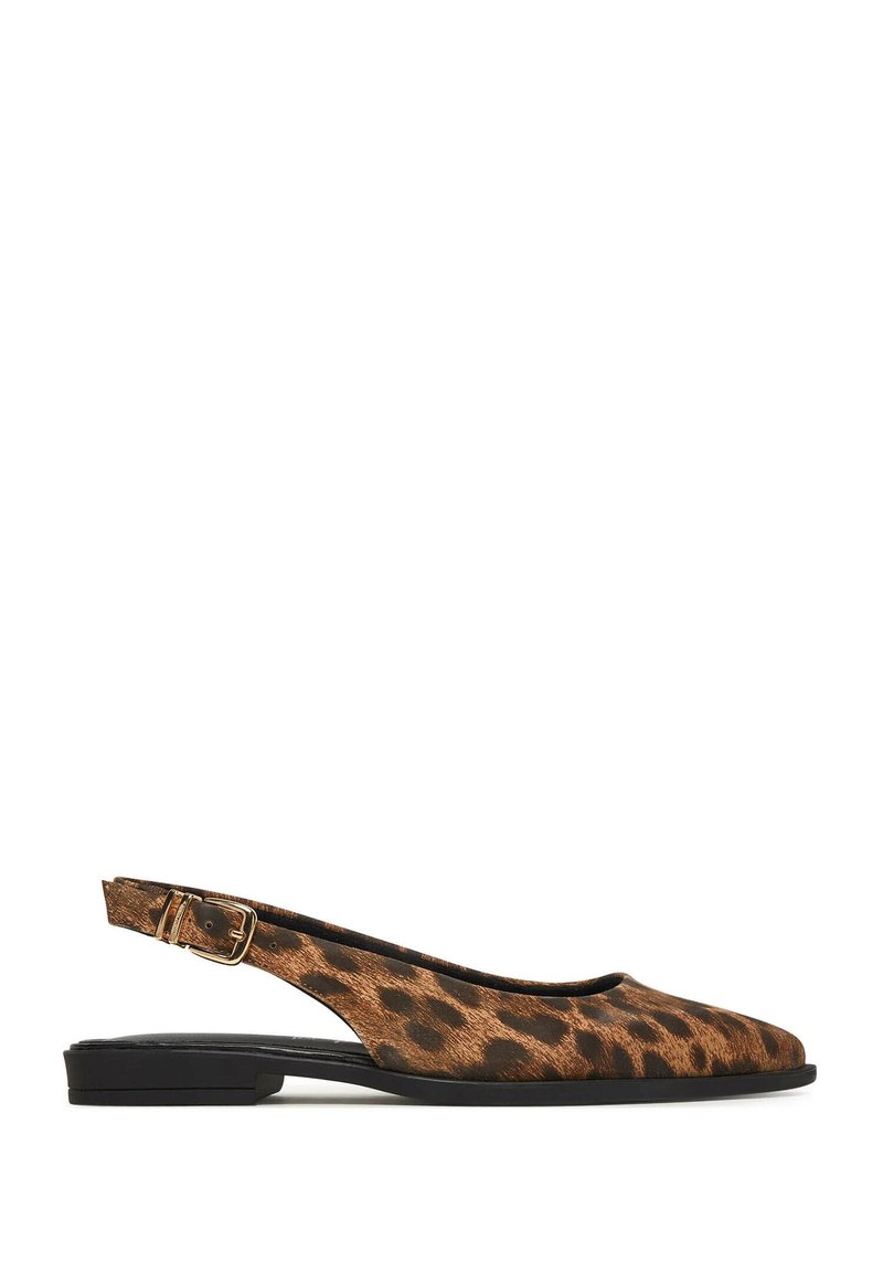 Tamaris DA.-SLING 360 VAR - Bailarinas con tira trasera - light brown ...