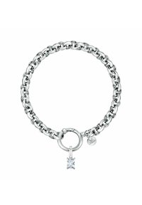 Bracciale Morellato Motown SALS19 Uomo Acciaio e Cristalli Neri
