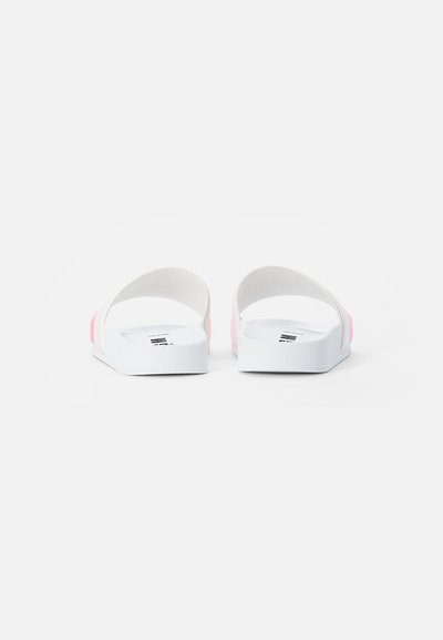 MSGM Mulas - white-neon pink