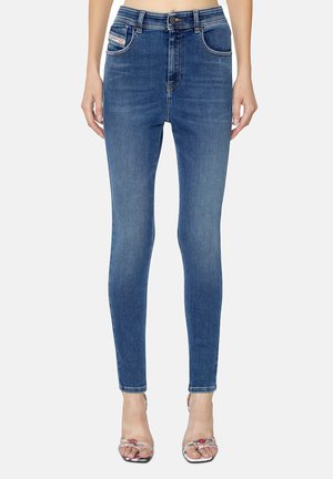 SUPER SLANDY HIGH - Jeans Skinny Fit - medium blue