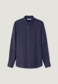 hessnatur Hemdbluse - pflaume