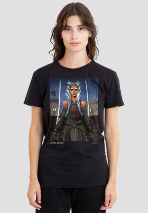 STAR WARS HEROIC AHSOKA - Print T-shirt - black