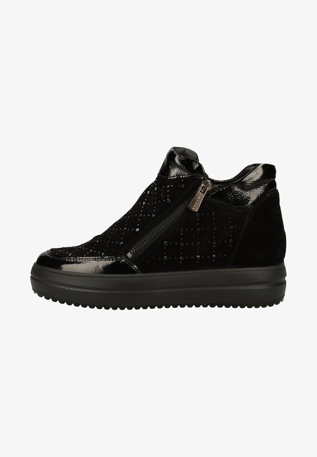Sneakersy wysokie - nero