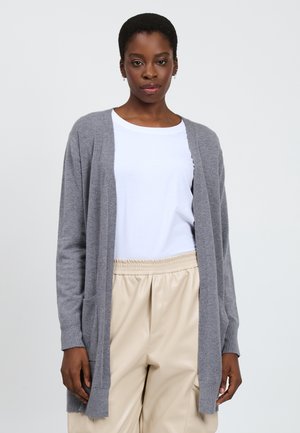 WITHOUT FASTENING BASIC - Vest - grey