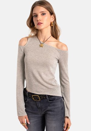 THE-ARE Y BRILLO - Camiseta de manga larga - beige