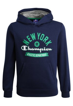 Champion, HOODED  - Felpa con cappuccio - blue/green