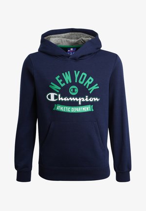Champion, HOODED - Felpa con cappuccio - blue/green