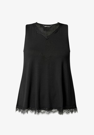 Yours Clothing, PLUS SIZE VESTS & CAMIS - Bluse - black