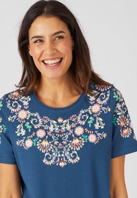 Damart T-shirt con stampa - marine