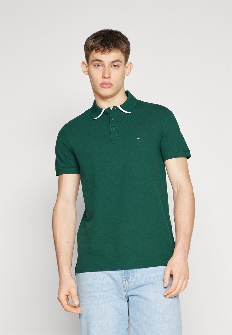 Tommy Hilfiger MONOTYPE UNDERCOLLAR  - Polo - hunter