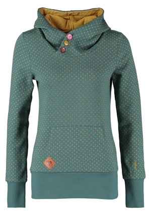 Felpa con cappuccio - green
