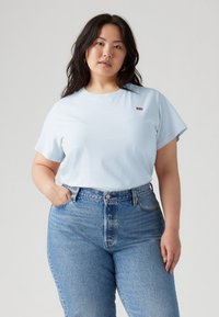 Levi's® Plus PERFECT TEE RAITA - Paprasti marškinėliai - skyway