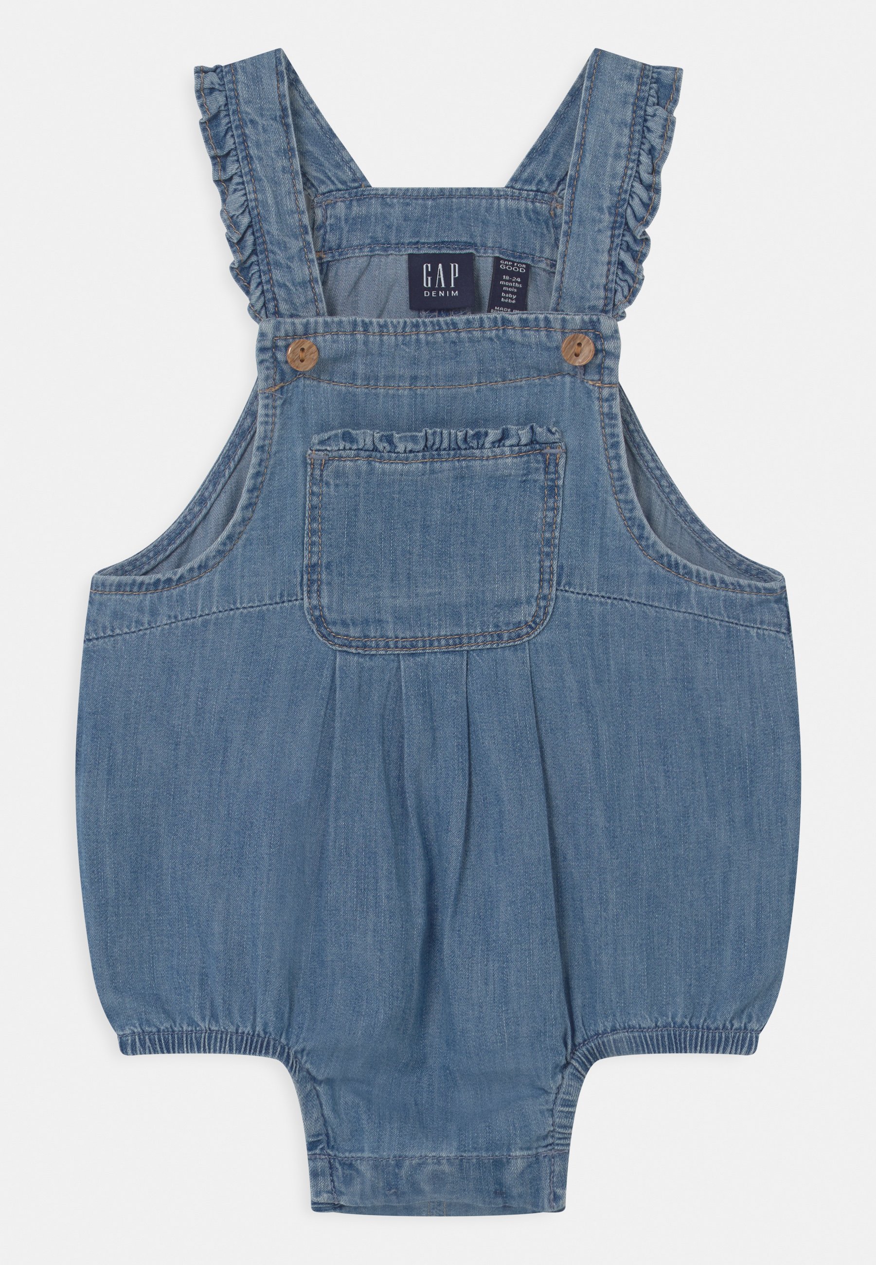 GAP BUBBLE - Kombinezonas - blue denim 